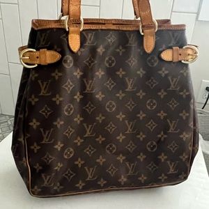 Louis Vuitton Brown Monogram Tote